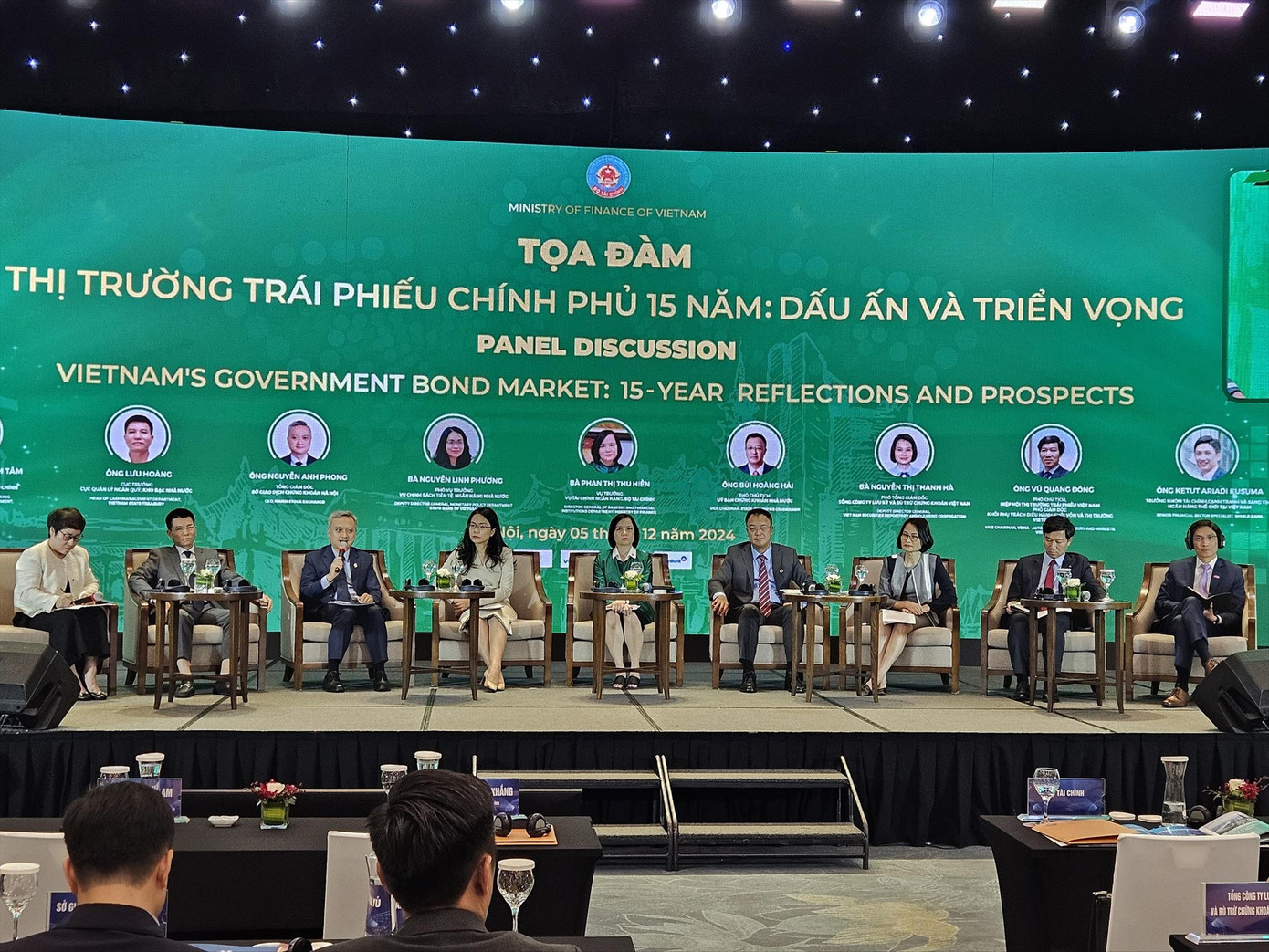 Nhiều giải pháp gợi mở tại Hội nghị tổng kết 15 năm hoạt động và phát triển thị trường trái phiếu Chính phủ.