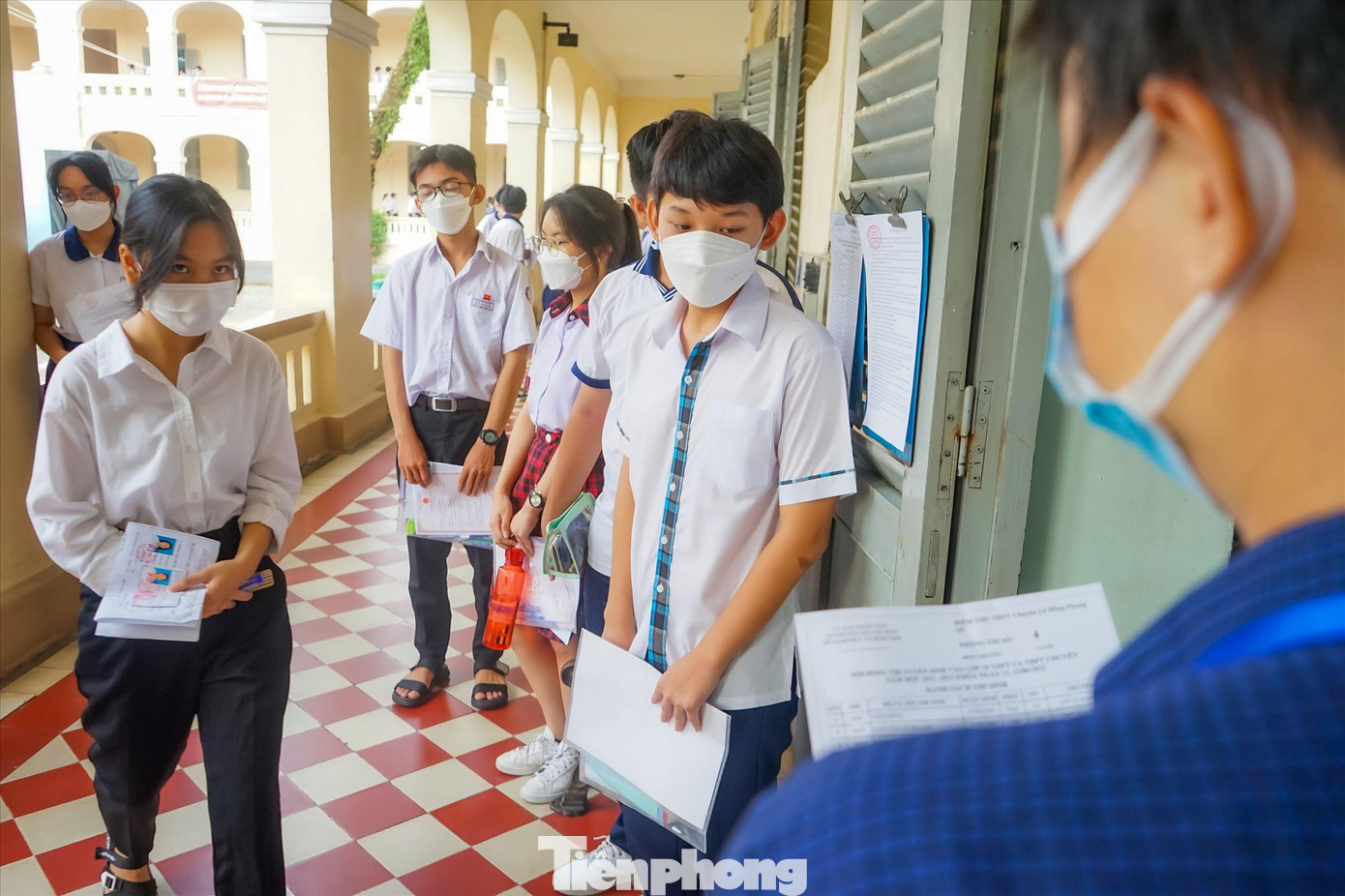 Học sinh TPHCM tham dự kỳ thi lớp 10 năm 2022. Ảnh: Nguyễn Dũng