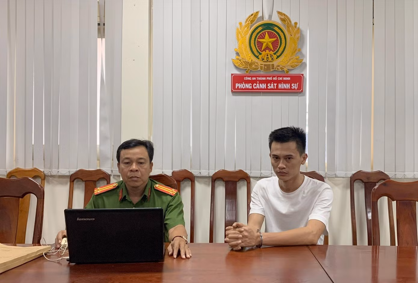 Bị can Phan Công Khanh lúc bị bắt tạm giam Bị can Phan Công Khanh lúc bị bắt tạm giam
