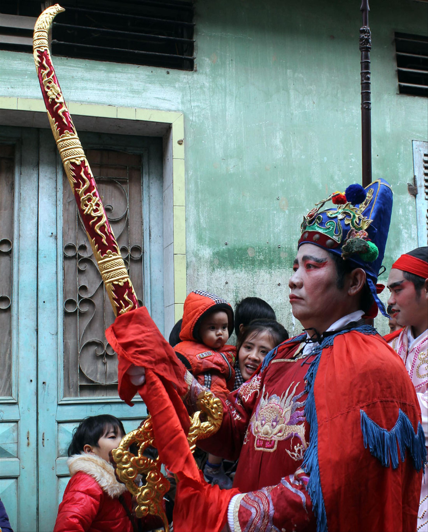 Kiếm thần đình làng Thổ Hà (Bắc Giang) dùng để rước trong dịp lễ hội nay đã bị mất cắp Kiếm thần đình làng Thổ Hà (Bắc Giang) dùng để rước trong dịp lễ hội nay đã bị mất cắp