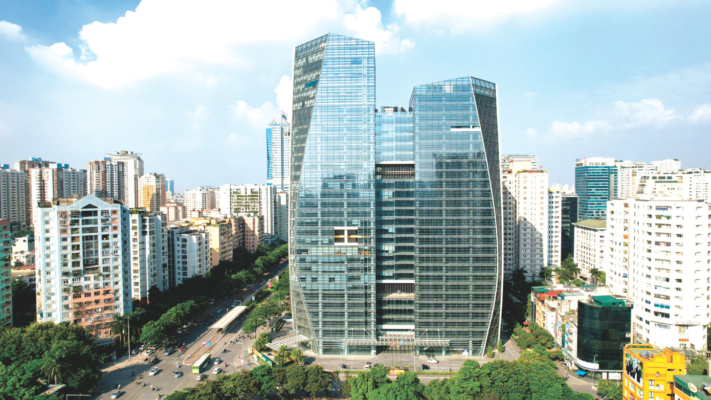 Tòa nhà của Tổng công ty Đầu tư phát triển nhà và đô thị (HUD) tại Lê Văn Lương, Hà Nội