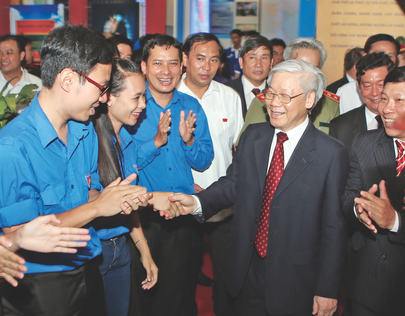 Tổng Bí thư Nguyễn Phú Trọng luôn dành tình cảm đặc biệt cho thế hệ trẻ. Ảnh: Như Ý Tổng Bí thư Nguyễn Phú Trọng luôn dành tình cảm đặc biệt cho thế hệ trẻ. Ảnh: Như Ý