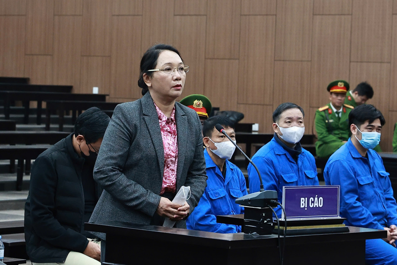 Bị cáo Trần Bích Ngọc.