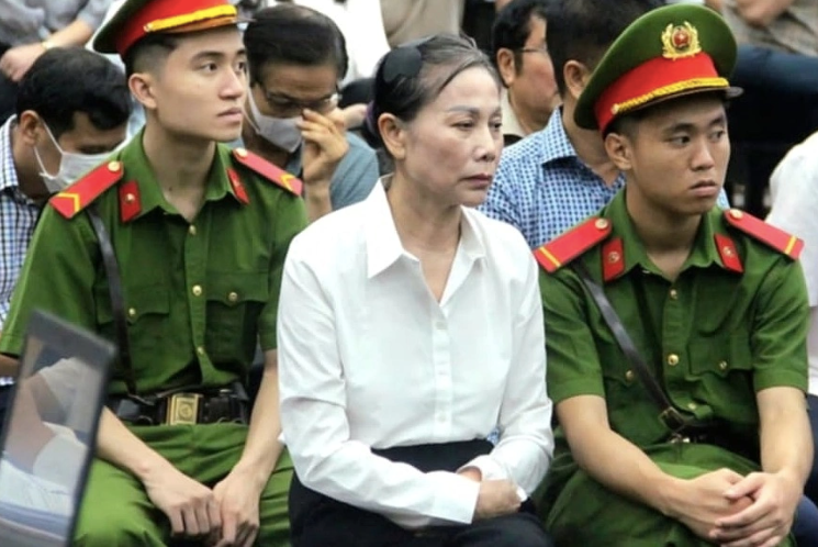 Bị cáo Hoàng Thị Thúy Lan, cựu Bí thư Tỉnh ủy Vĩnh Phúc. Bị cáo Hoàng Thị Thúy Lan, cựu Bí thư Tỉnh ủy Vĩnh Phúc.