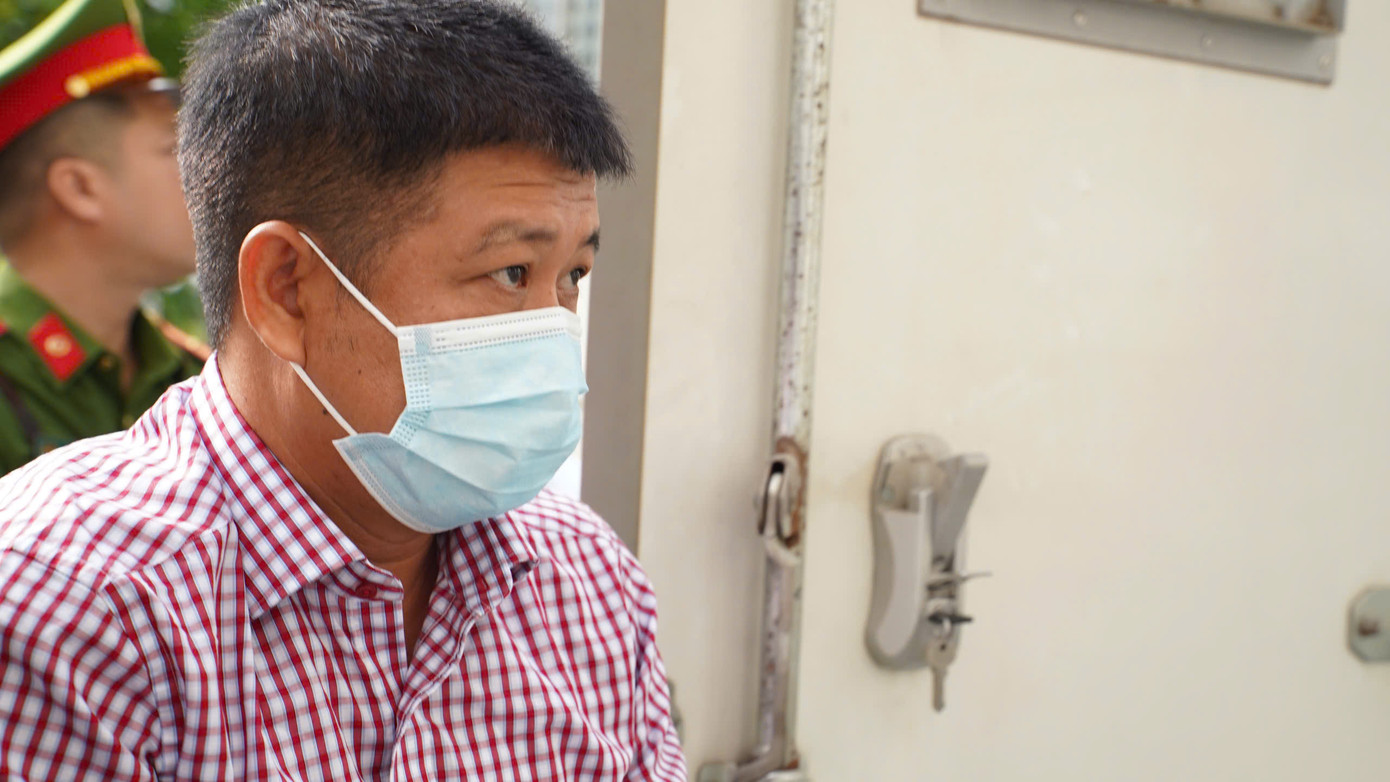 Bị cáo Đặng Trung Hoành trong vụ án.