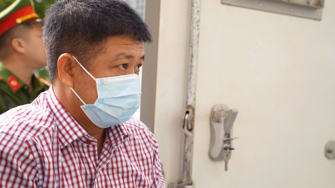 Bị cáo Đặng Trung Hoành trong vụ án. Bị cáo Đặng Trung Hoành trong vụ án.