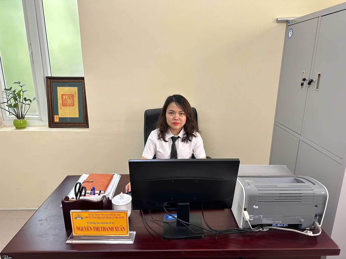 Trợ giúp viên pháp lý Nguyễn Thị Thanh Xuân.