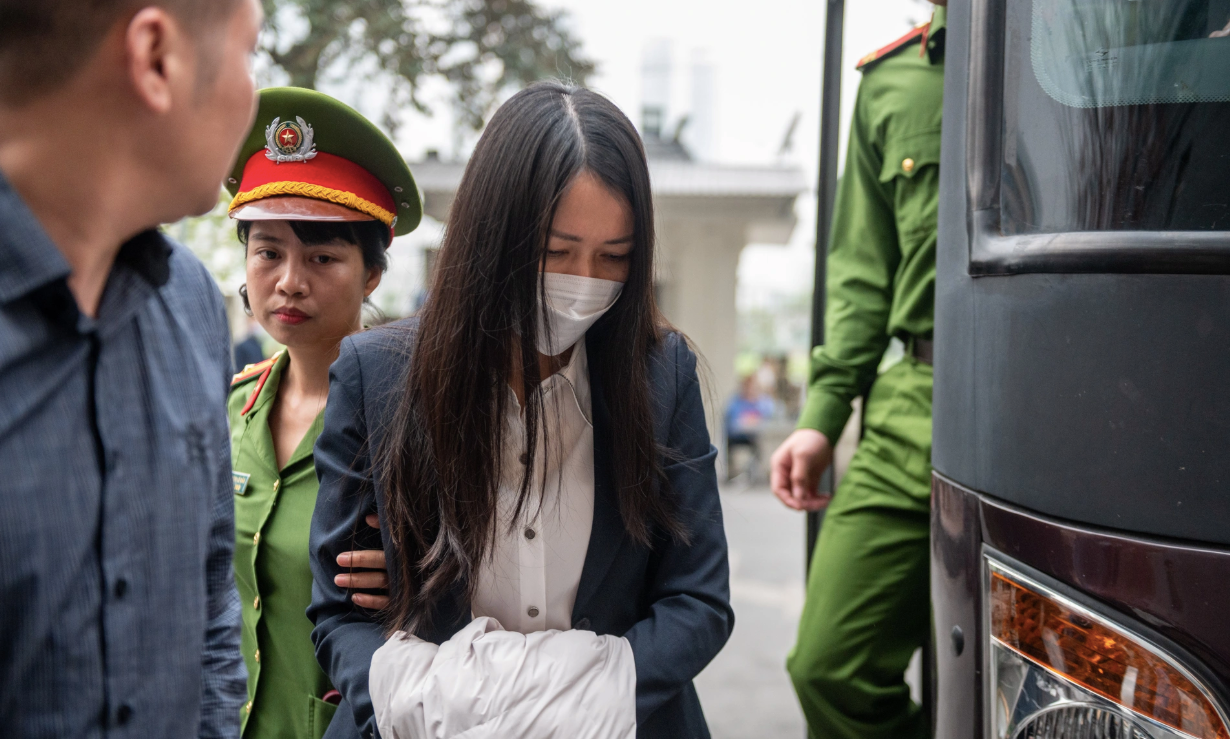 Bị cáo Trịnh Thị Thúy Nga.