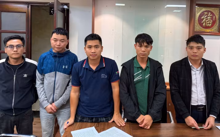 Nhóm bị cáo bị truy tố. Nhóm bị cáo bị truy tố.