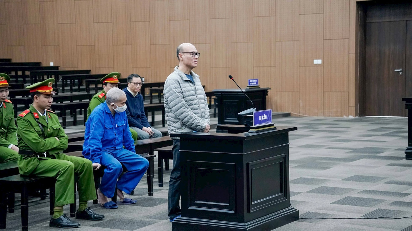 Bị cáo Nguyễn Vũ Cường.