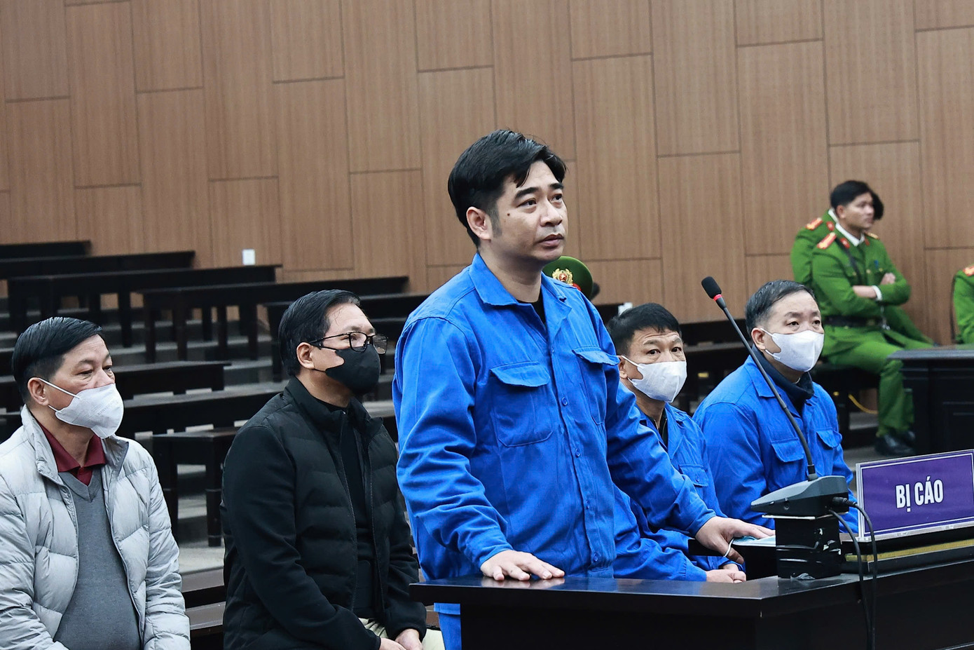 Bị cáo Lê Quốc Khanh.