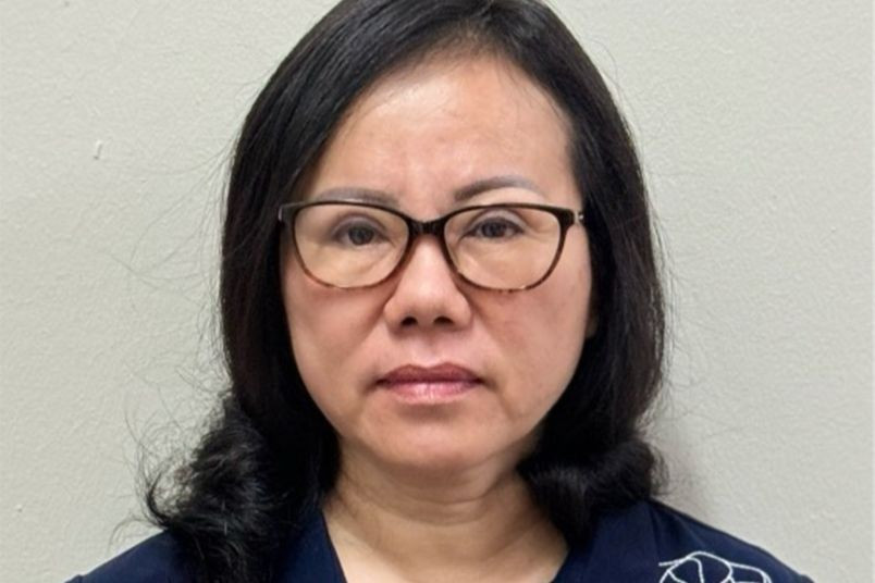 Bị can Trương Thị Thu Hương. Bị can Trương Thị Thu Hương.