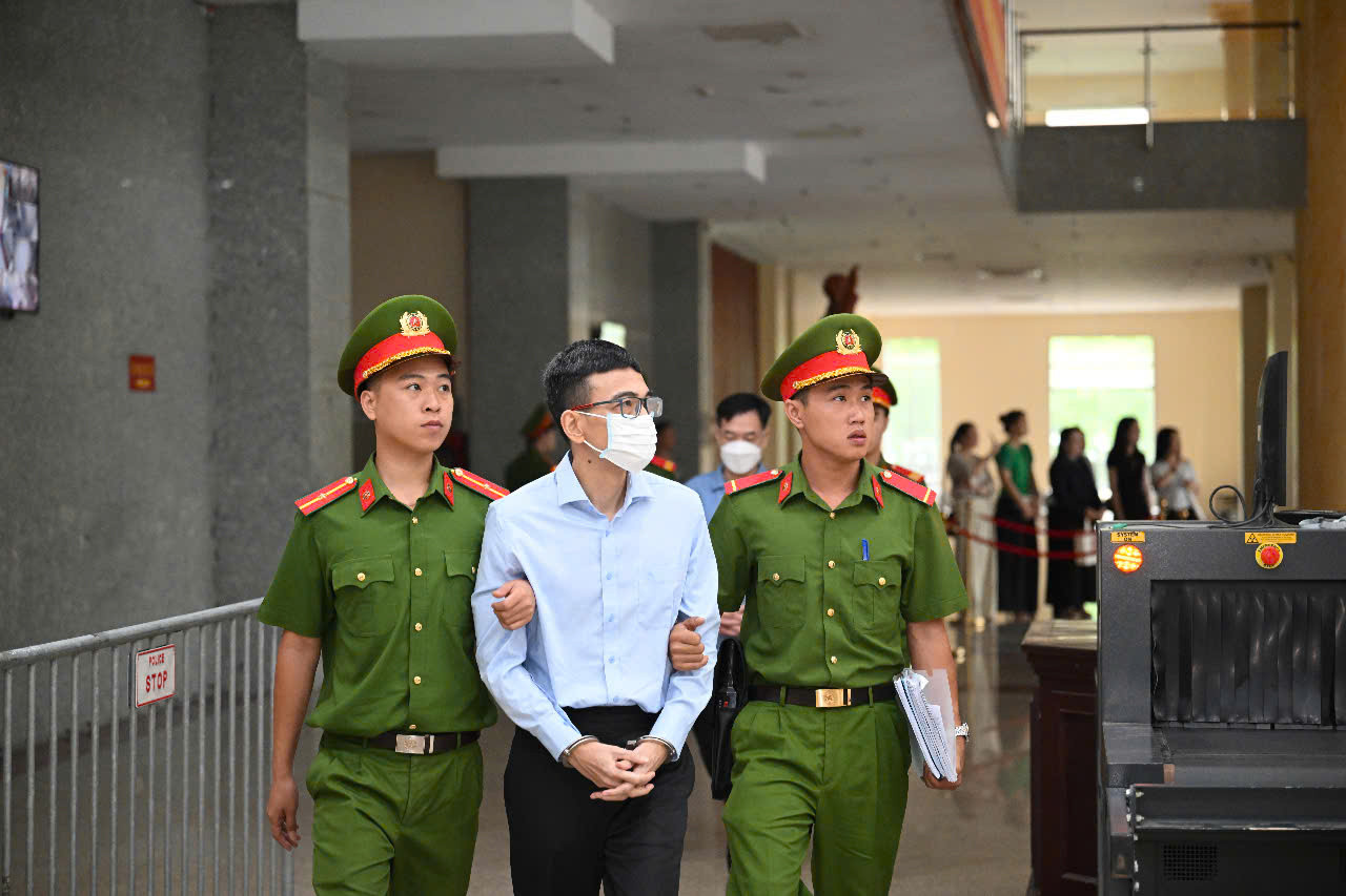 Bị cáo Lê Hải Trà, cựu Tổng giám đốc HOSE.