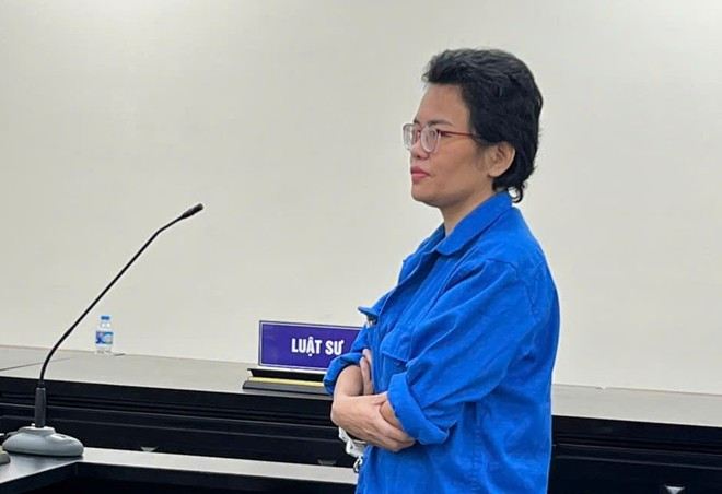 Bị cáo Đậu Thị Tâm.