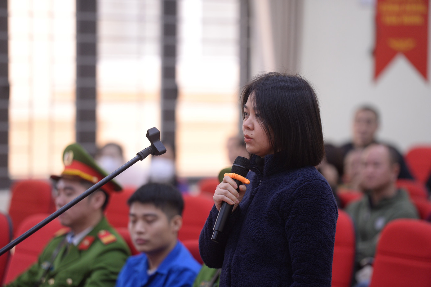 Bị cáo Nguyễn Thị Quỳnh Liên. Bị cáo Nguyễn Thị Quỳnh Liên.