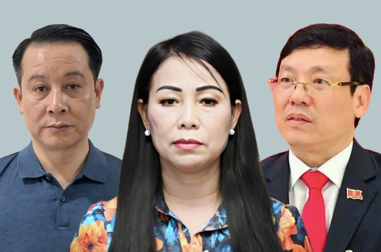 Các bị cáo Hoàng Thị Thúy Lan (cựu Bí thư Vĩnh Phúc); Lê Duy Thành (cựu Chủ tịch tỉnh).