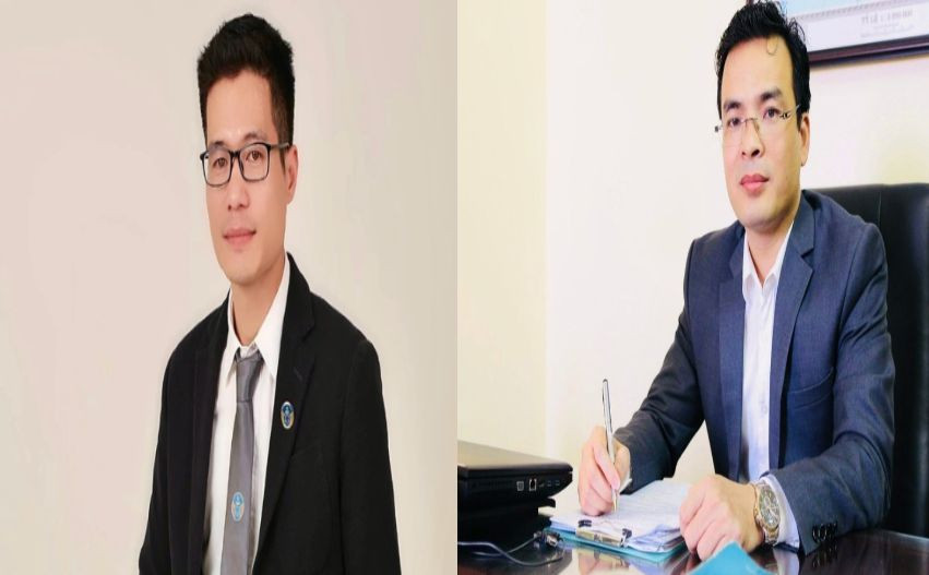 Hai luật sư Lê Hồng Hiển và Hoàng Trọng Giáp. Hai luật sư Lê Hồng Hiển và Hoàng Trọng Giáp.