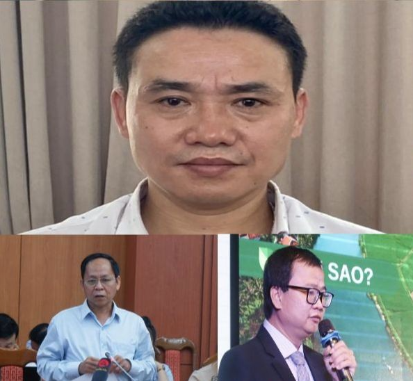 Bị cáo Trần Tùng, Nguyễn Văn Văn và Lê Ngọc Tường.