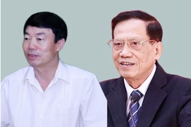 Hai cựu bí thư Tỉnh ủy Phú Thọ Ngô Đức Vượng và Nguyễn Doãn Khánh. Hai cựu bí thư Tỉnh ủy Phú Thọ Ngô Đức Vượng và Nguyễn Doãn Khánh.