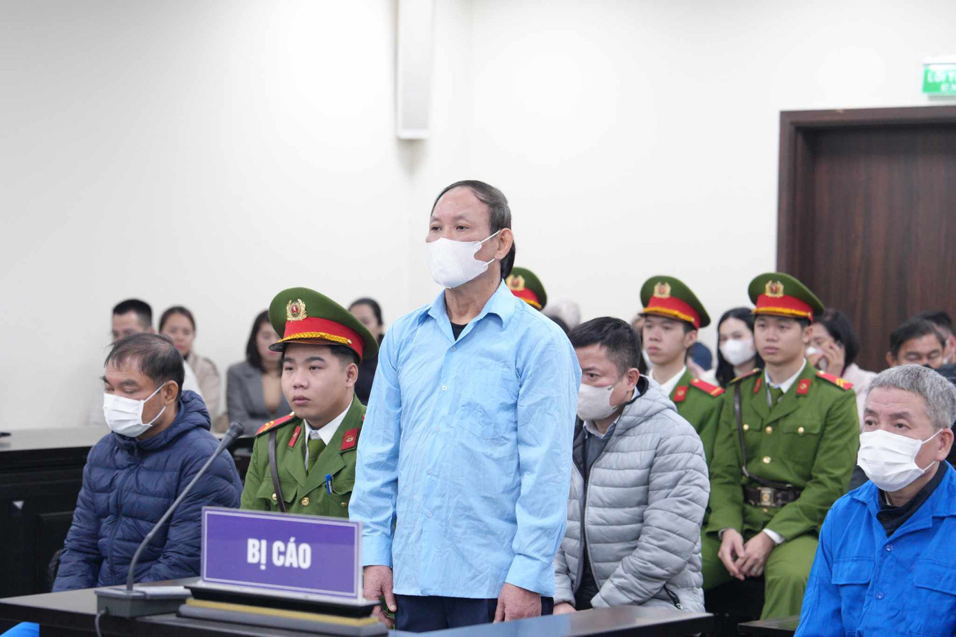 Bị cáo Nguyễn Quốc Thái, cựu Chủ tịch Nhà xuất bản Giáo dục Việt Nam.