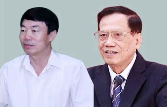 Ông Ngô Đức Vượng và Nguyễn Doãn Khánh, đều cựu Bí thư Tỉnh ủy Phú Thọ. Ông Ngô Đức Vượng và Nguyễn Doãn Khánh, đều cựu Bí thư Tỉnh ủy Phú Thọ.