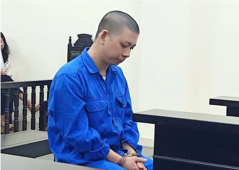 Bị cáo Man Tiến Long.