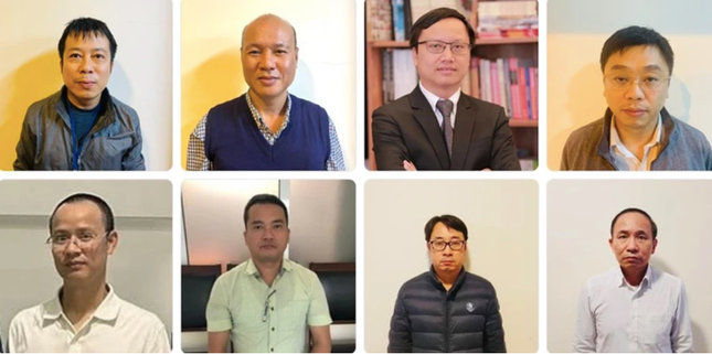 Các bị can trong vụ án. Các bị can trong vụ án.