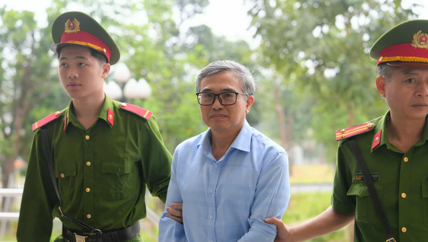 Bị cáo Hoàng Quốc Vượng. Bị cáo Hoàng Quốc Vượng.