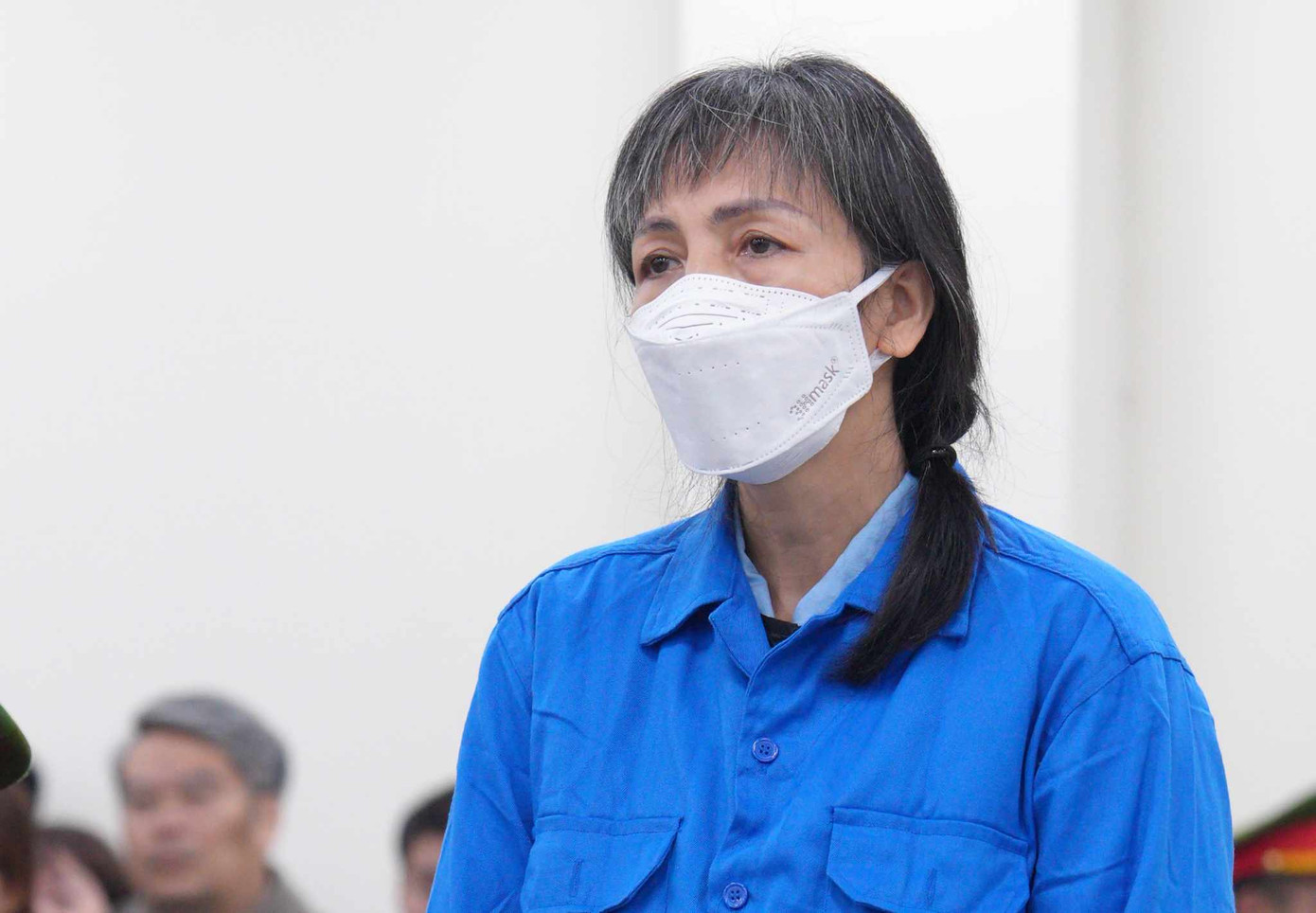 Bị cáo Nguyễn Thị Thanh Thủy, nguyên Trưởng ban Kế hoạch Marketing Nhà xuất bản Giáo dục Việt Nam.