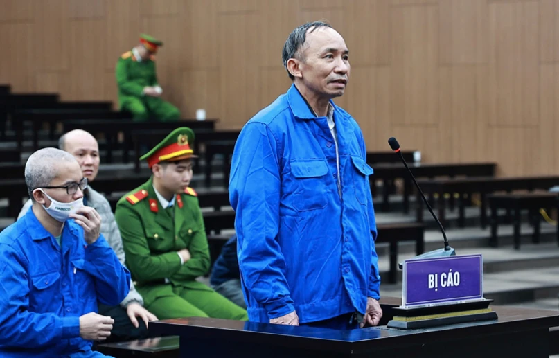 Bị cáo Nguyễn Trọng Đường.