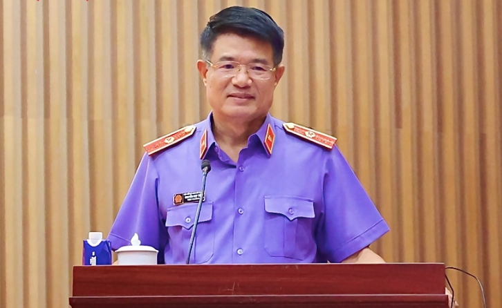 Ông Nguyễn Huy Tiến, Viện trưởng Viện KSND Tối cao. Ông Nguyễn Huy Tiến, Viện trưởng Viện KSND Tối cao.