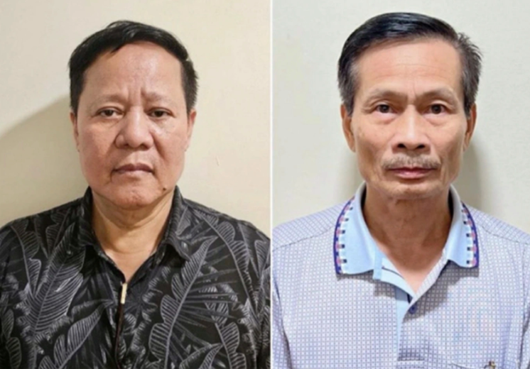 Bị can Đoàn Văn Huấn, Nguyễn Văn Chính. Bị can Đoàn Văn Huấn, Nguyễn Văn Chính.