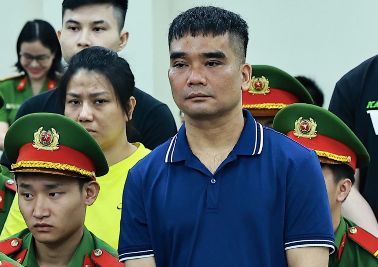 Bị cáo Nguyễn Văn Hưng, cựu cán bộ Công an phường Đức Giang.