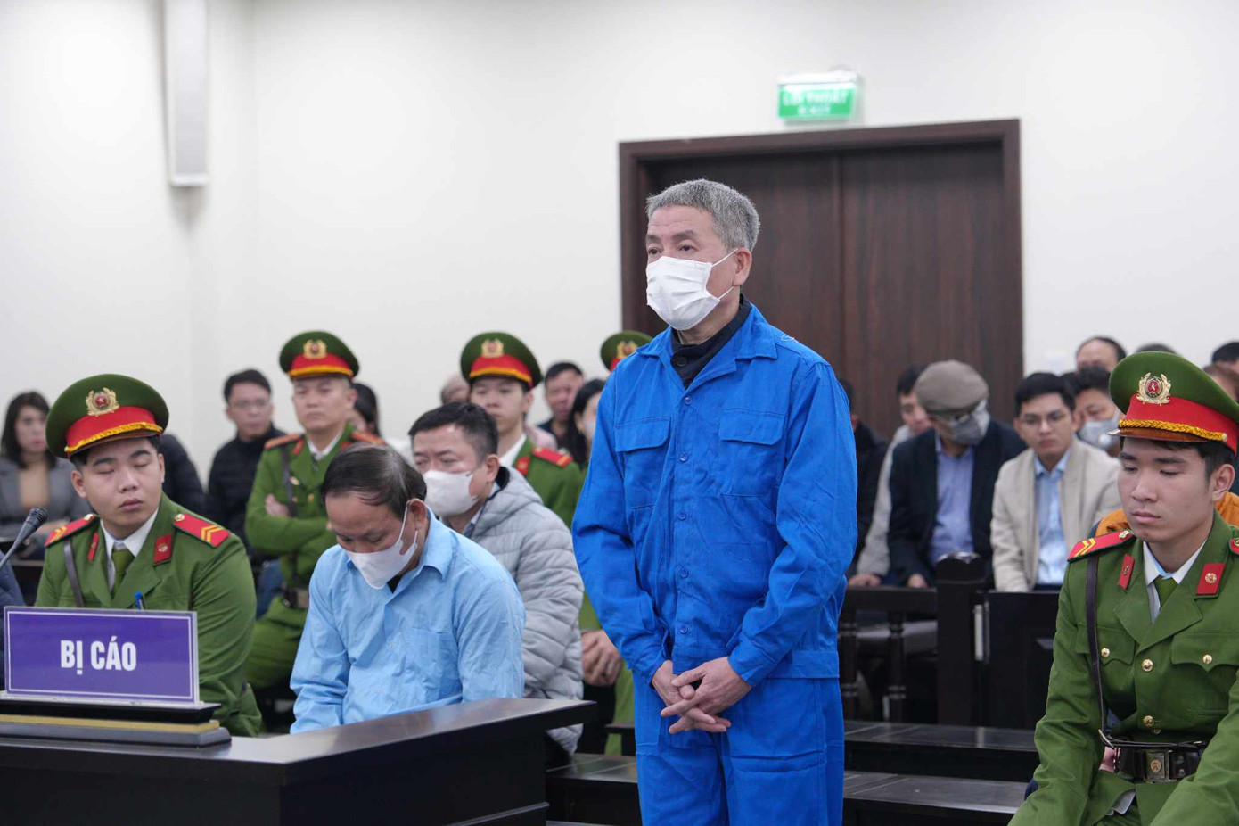 Bị cáo Đinh Quốc Khánh, cựu Phó ban Kế hoạch Marketing Nhà xuất bản Giáo dục Việt Nam.