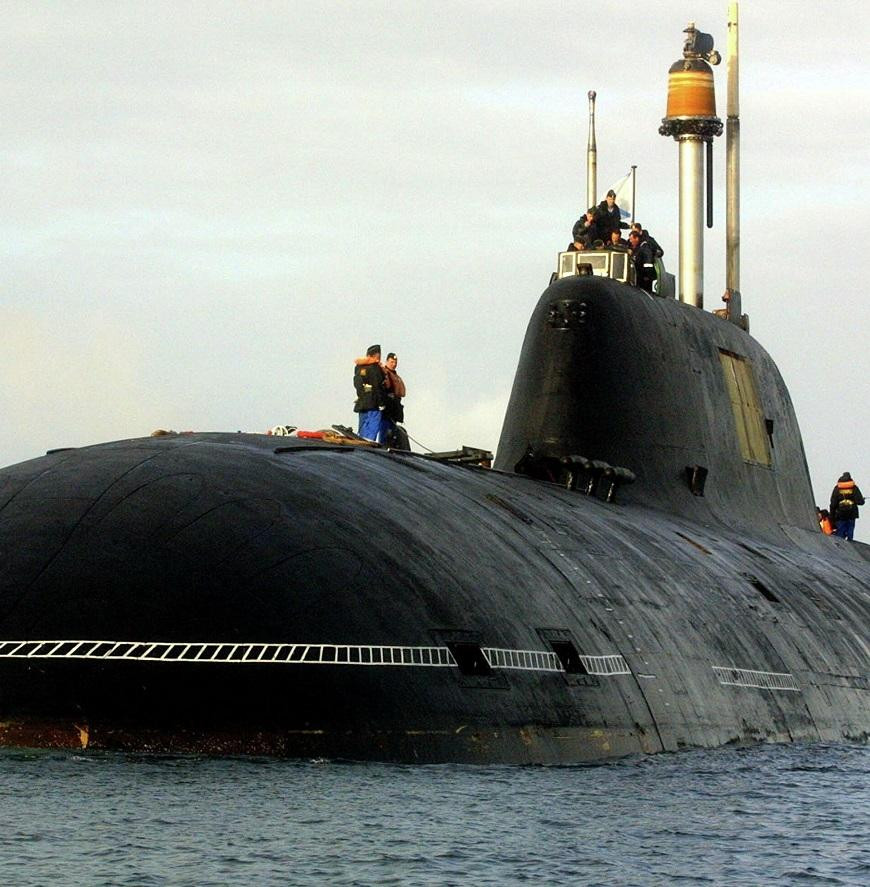 Tàu ngầm lớp Akula-2 của Nga. Ảnh: Sputnik. Tàu ngầm lớp Akula-2 của Nga. Ảnh: Sputnik.
