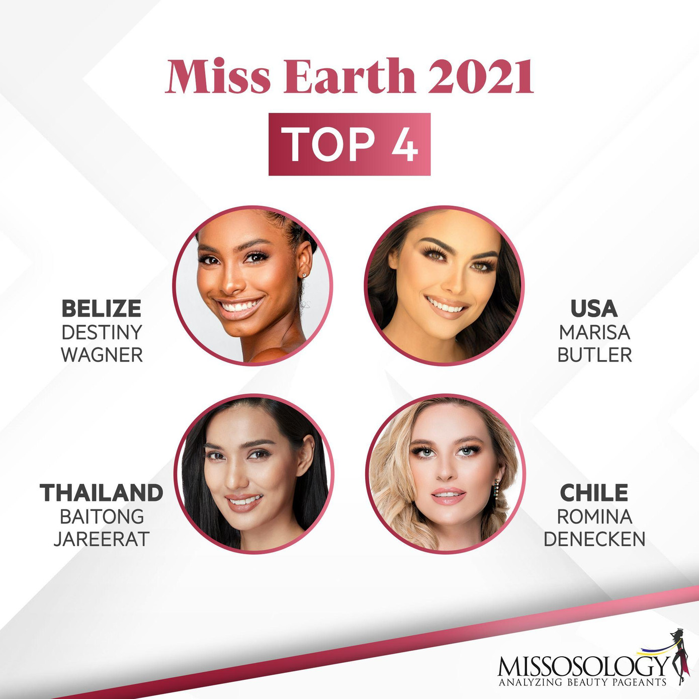 Top 4 của cuộc thi năm nay. Top 4 của cuộc thi năm nay.