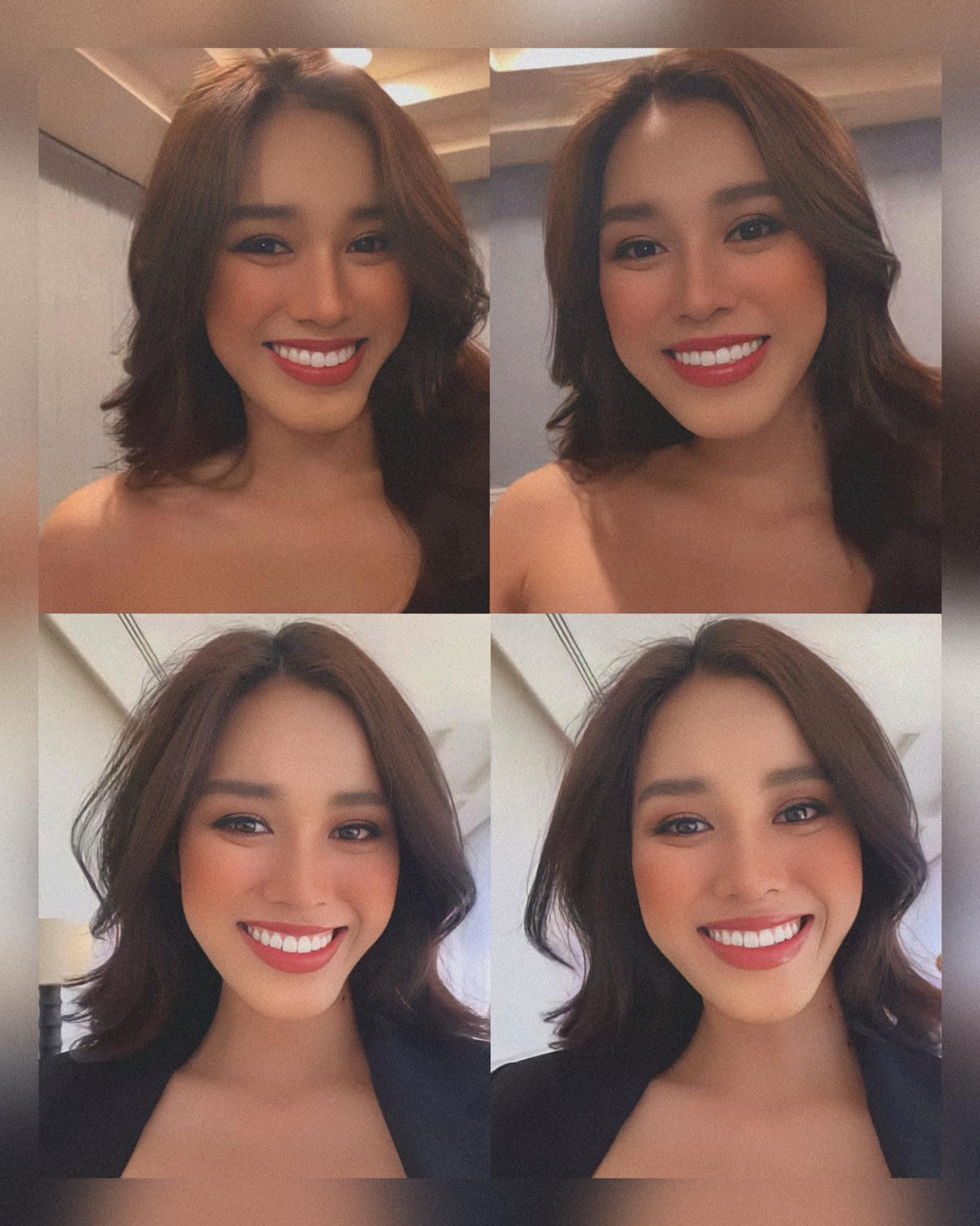 Đỗ Thị Hà rạng rỡ xinh đẹp bên dàn thí sinh Miss World 2021.