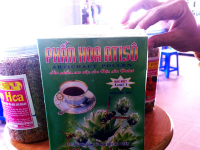Phấn hoa atiso giả