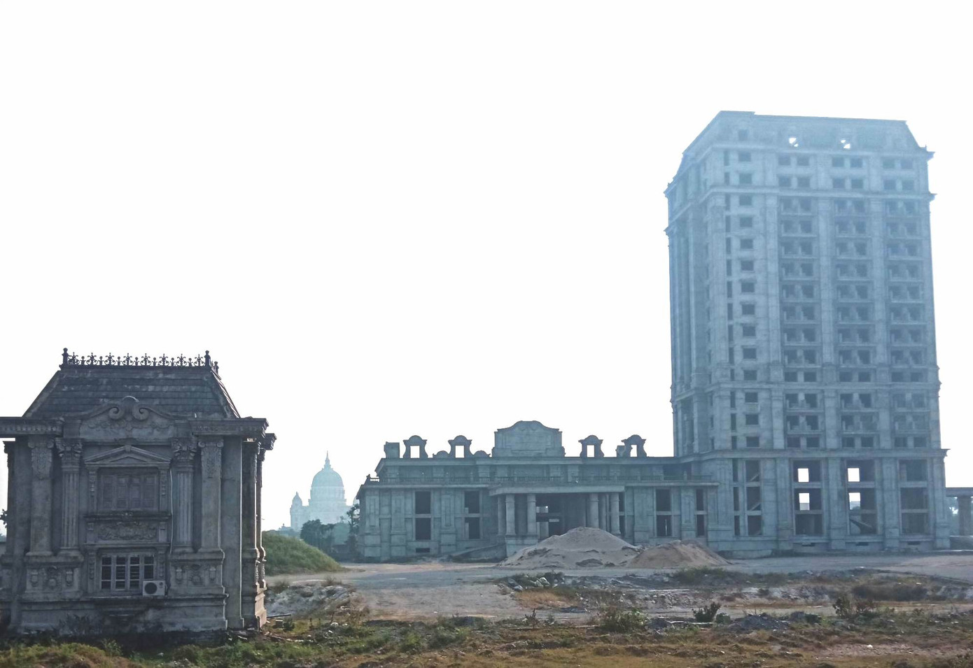 Khu khách sạn 17 tầng của Công ty Thành Thắng.