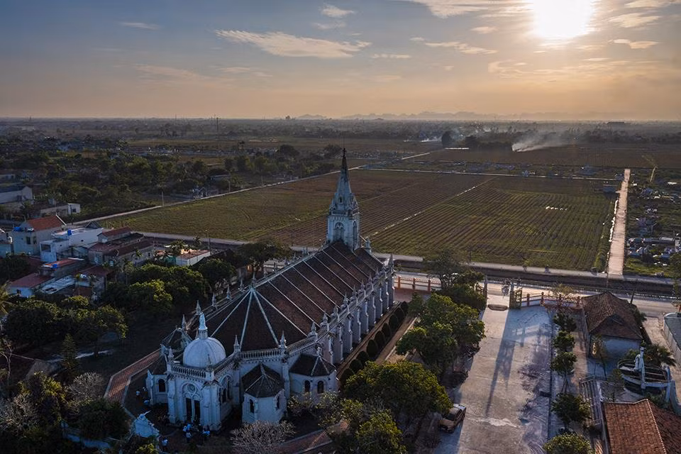 Như kiệt tác châu Âu giữa lòng Việt Nam.