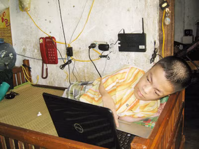 Tùng mơ ước thành lập trình viên máy tính