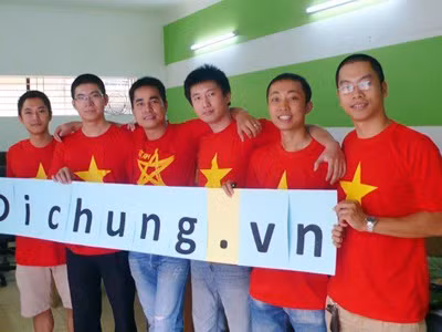 Thành viên nhóm “Đi chung”. Thành viên nhóm “Đi chung”