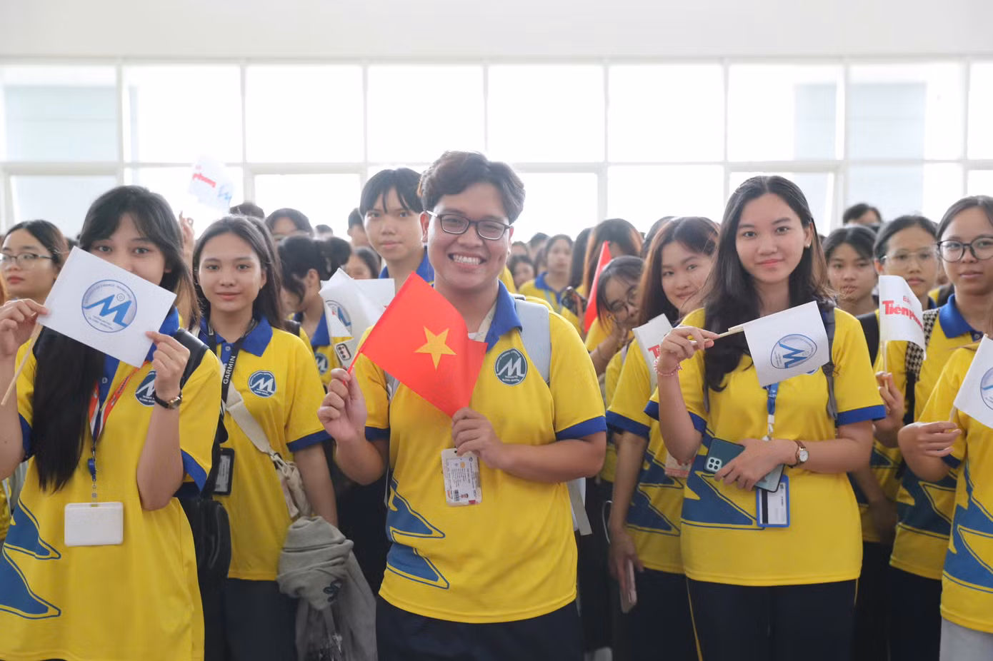 Không khí rộn ràng trước giờ buổi giao lưu diễn ra. Ảnh: Dương Triều - Duy Anh Không khí rộn ràng trước giờ buổi giao lưu diễn ra. Ảnh: Dương Triều - Duy Anh