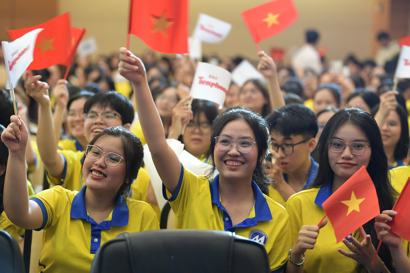 Không khí rộn ràng tại chương trình giao lưu. Ảnh: Dương Triều. Không khí rộn ràng tại chương trình giao lưu. Ảnh: Dương Triều.