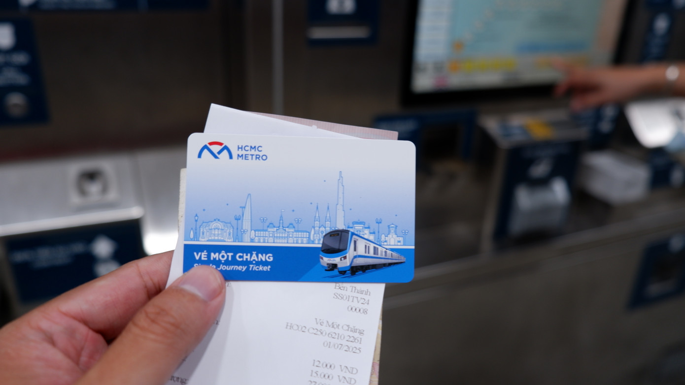 Vé một chặng có mức tiền cọc là 15.000 đồng.