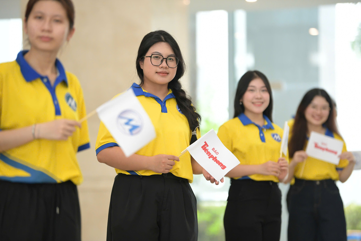 Không khí rộn ràng trước giờ buổi giao lưu diễn ra. Ảnh: Dương Triều - Duy Anh Không khí rộn ràng trước giờ buổi giao lưu diễn ra. Ảnh: Dương Triều - Duy Anh