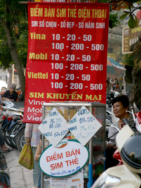 Nhiều sim chưa sử dụng nằm ở đại lý sẽ bị khóa