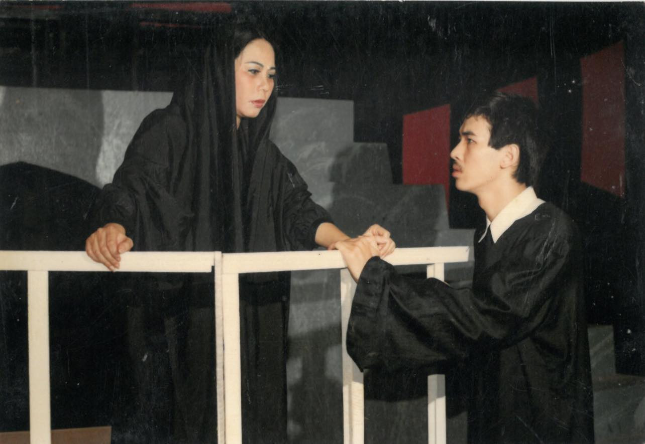 NSƯT Thu Hà và Bùi Thạc Chuyên trong "Madam X".