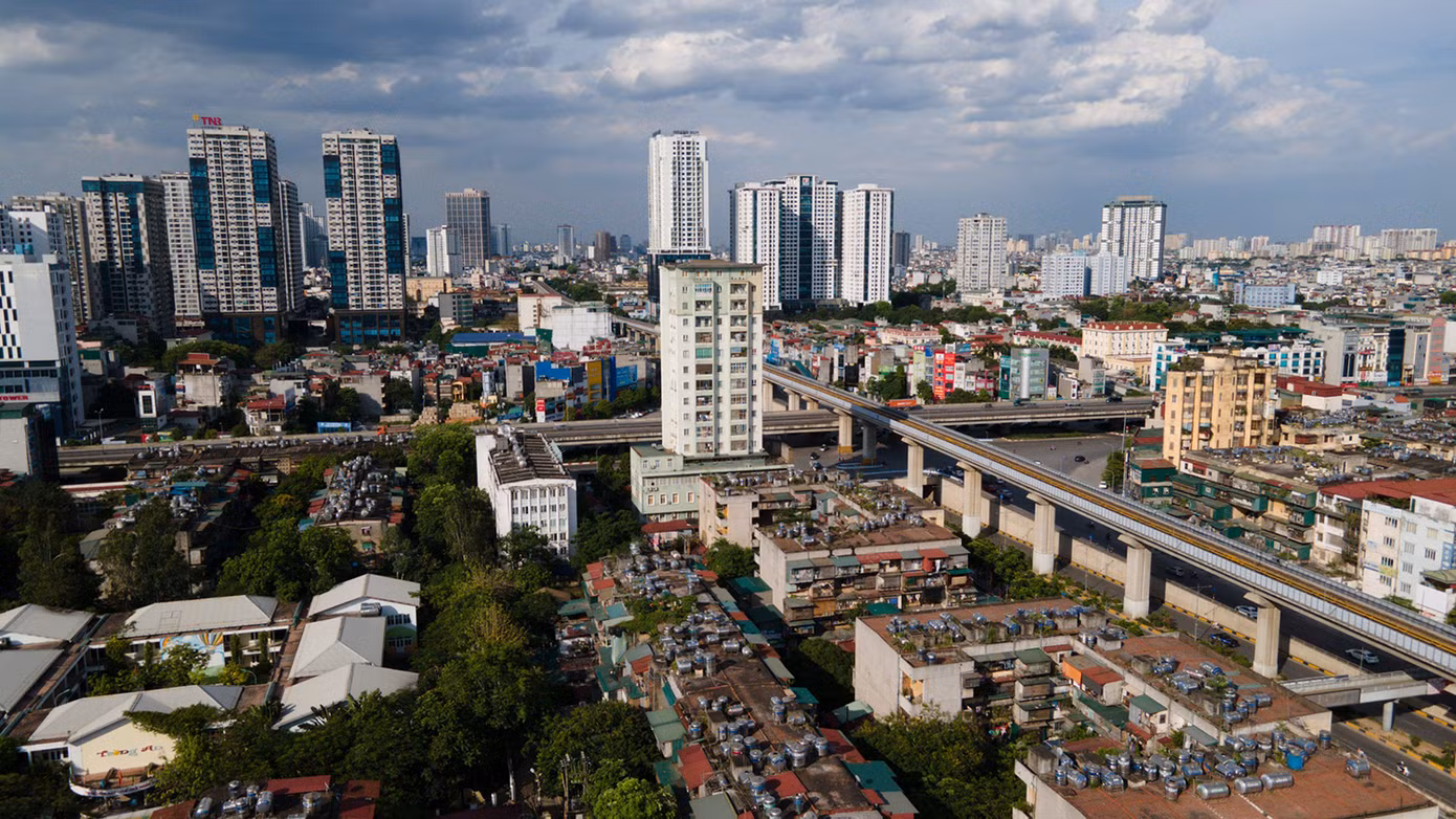 Một góc thành phố Hà Nội nhìn từ trên cao. Ảnh: Như Ý. Một góc thành phố Hà Nội nhìn từ trên cao. Ảnh: Như Ý.