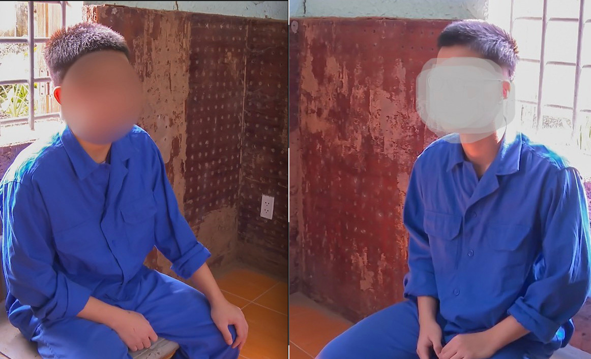 Võ Hữu Lợi và Trần Nguyễn Trọng Khánh tại cơ quan công an. Võ Hữu Lợi và Trần Nguyễn Trọng Khánh tại cơ quan công an.